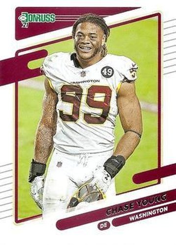 #9b Chase Young - Washington Football Team - 2021 Donruss Football
