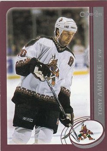 #9b Tony Amonte - Phoenix Coyotes - 2002-03 O-Pee-Chee Hockey