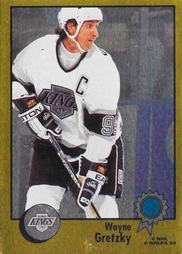 #266 Wayne Gretzky - Los Angeles Kings - 1994-95 Panini Hockey Stickers