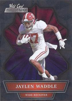 #ABC-12 Jaylen Waddle - Alabama Crimson Tide - 2021 Wild Card Alumination Football