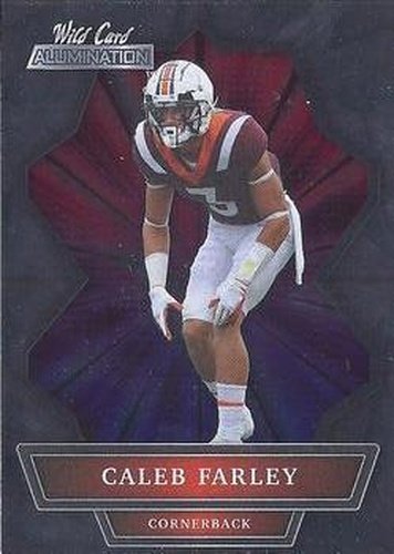 #ABC-15 Caleb Farley - Virginia Tech Hokies - 2021 Wild Card Alumination Football