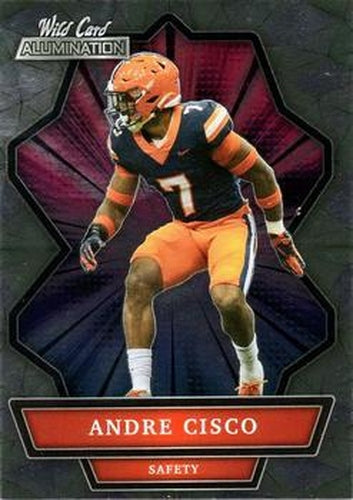 #ABC-33 Andre Cisco - Syracuse Orange - 2021 Wild Card Alumination Football
