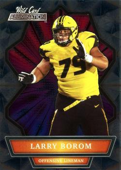 #ABC-34 Larry Borom - Missouri Tigers - 2021 Wild Card Alumination Football