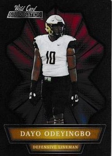 #ABC-36 Dayo Odeyingbo - Vanderbilt Commodores - 2021 Wild Card Alumination Football