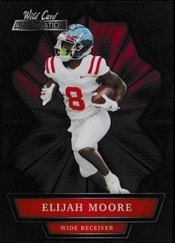#ABC-38 Elijah Moore - Ole Miss Rebels - 2021 Wild Card Alumination Football