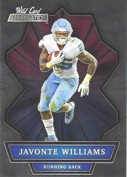 #ABC-40 Javonte Williams - North Carolina Tar Heels - 2021 Wild Card Alumination Football