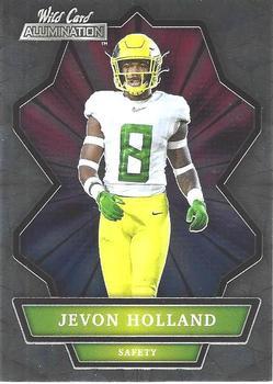 #ABC-42 Jevon Holland - Oregon Ducks - 2021 Wild Card Alumination Football