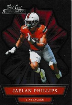 #ABC-55 Jaelan Phillips - Miami Hurricanes - 2021 Wild Card Alumination Football