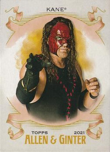 #AG-11 Kane - 2021 Topps Heritage WWE - Allen & Ginter Wrestling