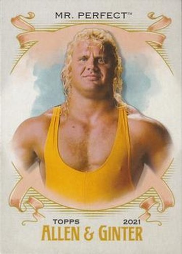 #AG-13 Mr. Perfect - 2021 Topps Heritage WWE - Allen & Ginter Wrestling