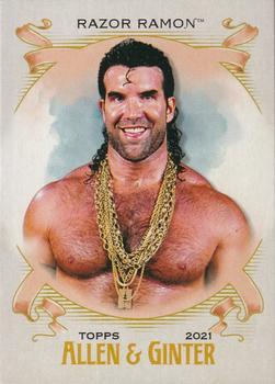 #AG-16 Razor Ramon - 2021 Topps Heritage WWE - Allen & Ginter Wrestling