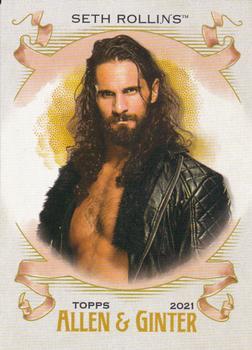#AG-20 Seth Rollins - 2021 Topps Heritage WWE - Allen & Ginter Wrestling