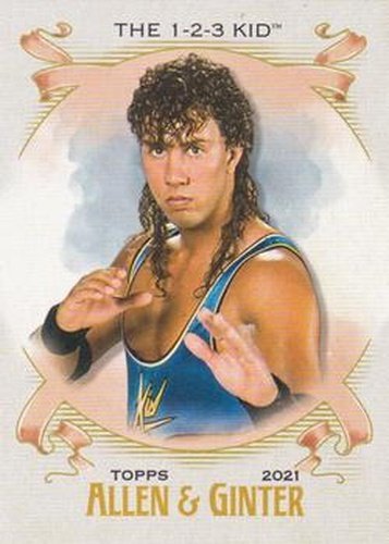 #AG-24 The 1-2-3 Kid - 2021 Topps Heritage WWE - Allen & Ginter Wrestling