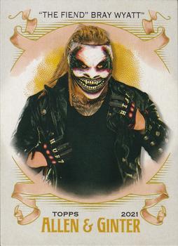 #AG-25 "The Fiend" Bray Wyatt - 2021 Topps Heritage WWE - Allen & Ginter Wrestling