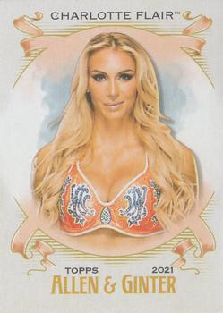 #AG-7 Charlotte Flair - 2021 Topps Heritage WWE - Allen & Ginter Wrestling