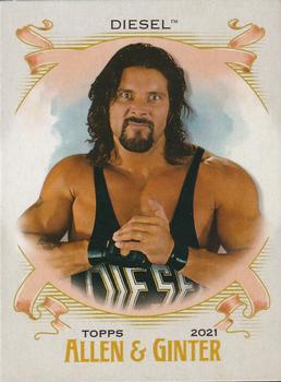 #AG-8 Diesel - 2021 Topps Heritage WWE - Allen & Ginter Wrestling