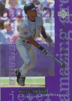 #AG2 Derek Jeter - New York Yankees - 1998 Upper Deck - Amazing Greats Baseball