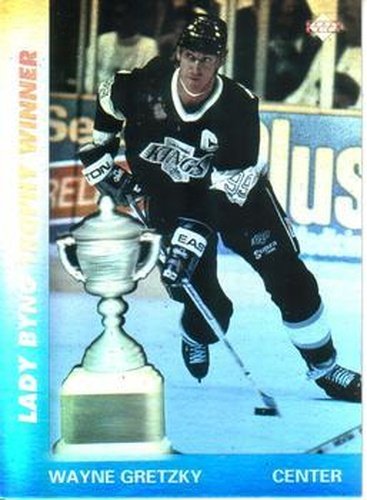 #AW6 Wayne Gretzky - Los Angeles Kings - 1991-92 Upper Deck Hockey - Award Winner Holograms