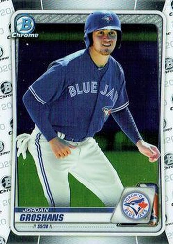 #BCP-104 Jordan Groshans - Toronto Blue Jays - 2020 Bowman - Chrome Prospects Baseball
