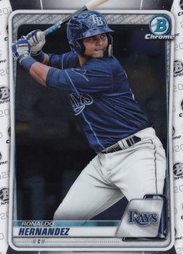 #BCP-12 Ronaldo Hernandez - Tampa Bay Rays - 2020 Bowman - Chrome Prospects Baseball
