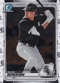 #BCP-13 Blake Rutherford - Chicago White Sox - 2020 Bowman - Chrome Prospects Baseball