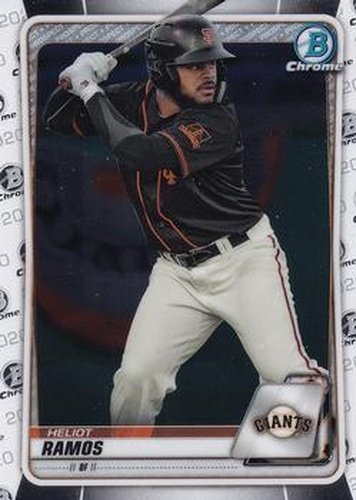 #BCP-148 Heliot Ramos - San Francisco Giants - 2020 Bowman - Chrome Prospects Baseball