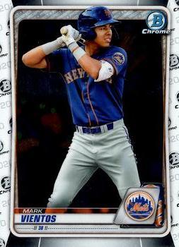 #BCP-154 Mark Vientos - New York Mets - 2020 Bowman - Chrome Prospects Baseball