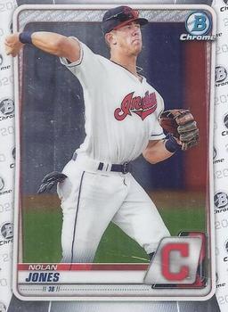 #BCP-157 Nolan Jones - Cleveland Indians - 2020 Bowman - Chrome Prospects Baseball