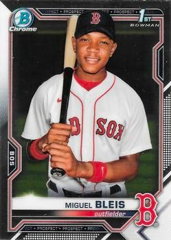 #BCP-167 Miguel Bleis - Boston Red Sox - 2021 Bowman Chrome - Prospects Baseball