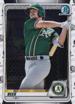 #BCP-16 Austin Beck - Oakland Athletics - 2020 Bowman - Chrome Prospects Baseball