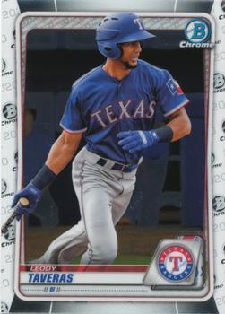 #BCP-188 Leody Taveras - Texas Rangers - 2020 Bowman - Chrome Prospects Baseball