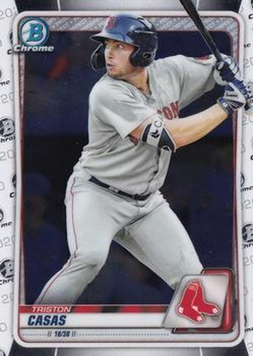 #BCP-18 Triston Casas - Boston Red Sox - 2020 Bowman - Chrome Prospects Baseball
