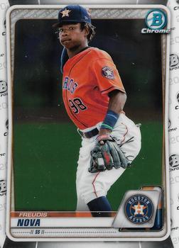 #BCP-194 Freudis Nova - Houston Astros - 2020 Bowman - Chrome Prospects Baseball