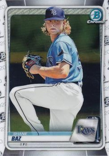 #BCP-20 Shane Baz - Tampa Bay Rays - 2020 Bowman - Chrome Prospects Baseball
