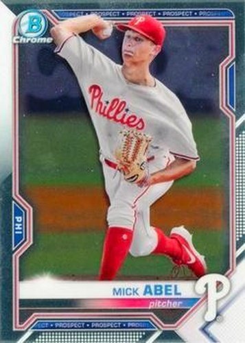 #BCP-219 Mick Abel - Philadelphia Phillies - 2021 Bowman Chrome - Prospects Baseball