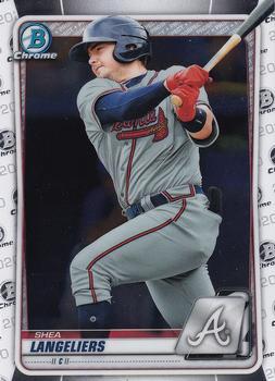 #BCP-21 Shea Langeliers - Atlanta Braves - 2020 Bowman - Chrome Prospects Baseball