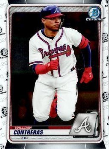 #BCP-233 William Contreras - Atlanta Braves - 2020 Bowman - Chrome Prospects Baseball