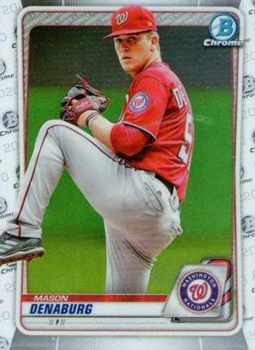 #BCP-24 Mason Denaburg - Washington Nationals - 2020 Bowman - Chrome Prospects Baseball
