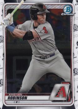 #BCP-27 Kristian Robinson - Arizona Diamondbacks - 2020 Bowman - Chrome Prospects Baseball
