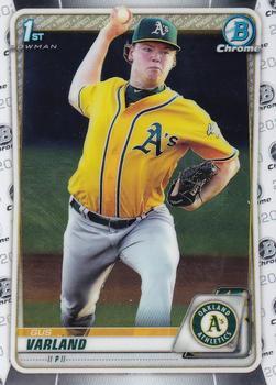 #BCP-38 Gus Varland - Oakland Athletics - 2020 Bowman - Chrome Prospects Baseball