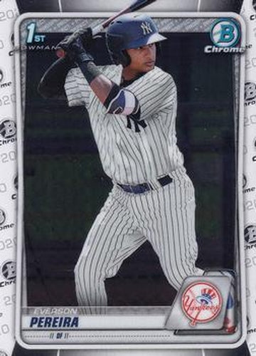 #BCP-51 Everson Pereira - New York Yankees - 2020 Bowman - Chrome Prospects Baseball