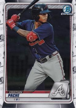 #BCP-5 Cristian Pache - Atlanta Braves - 2020 Bowman - Chrome Prospects Baseball