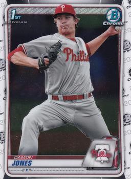 #BCP-65 Damon Jones - Philadelphia Phillies - 2020 Bowman - Chrome Prospects Baseball