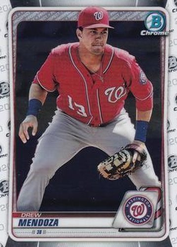 #BCP-71 Drew Mendoza - Washington Nationals - 2020 Bowman - Chrome Prospects Baseball