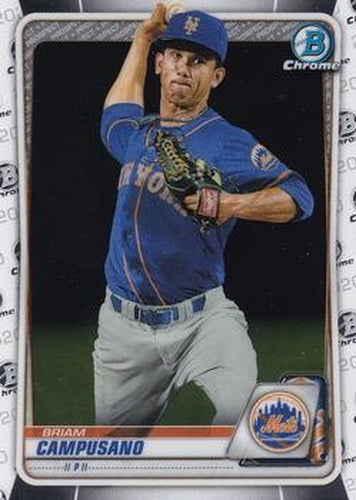 #BCP-7 Briam Campusano - New York Mets - 2020 Bowman - Chrome Prospects Baseball