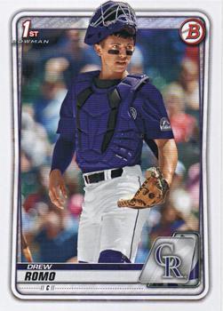 #BD-106 Drew Romo - Colorado Rockies - 2020 Bowman Draft Baseball