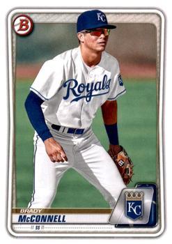 #BD-108 Brady McConnell - Kansas City Royals - 2020 Bowman Draft - Chrome Baseball