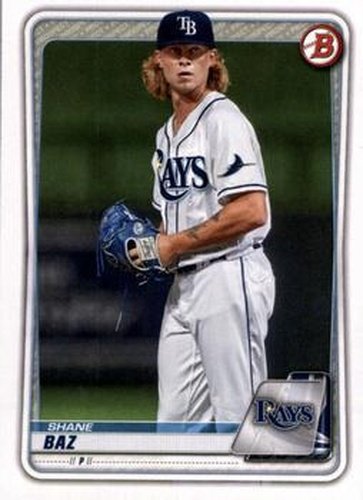 #BD-10 Shane Baz - Tampa Bay Rays - 2020 Bowman Draft - Chrome Baseball