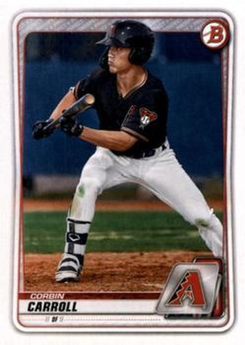 #BD-114 Corbin Carroll - Arizona Diamondbacks - 2020 Bowman Draft - Chrome Baseball