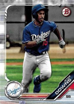 #BD-114 Jeter Downs - Los Angeles Dodgers - 2019 Bowman Draft Baseball